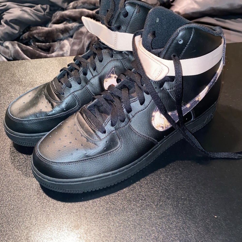 Nike Air Force 1 High Acid Wash Print 2018 - Picture 3 of 7